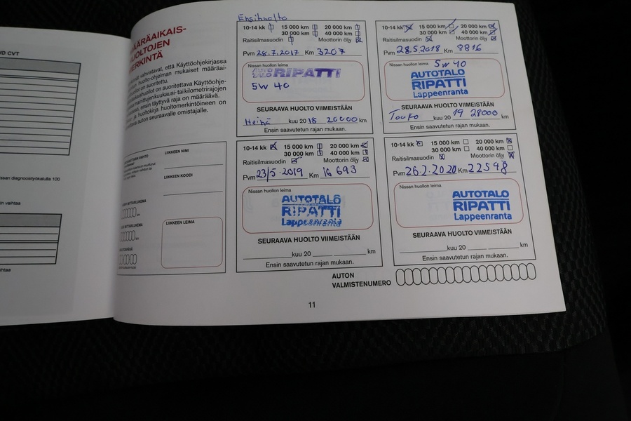 Nissan Qashqai vaihtoauto