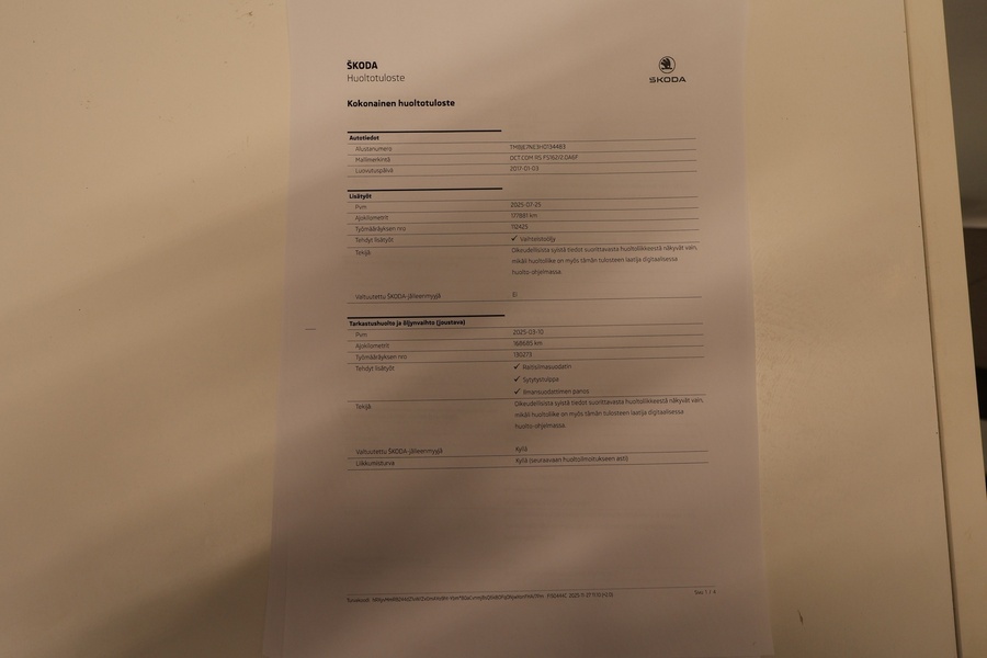 Skoda Octavia vaihtoauto