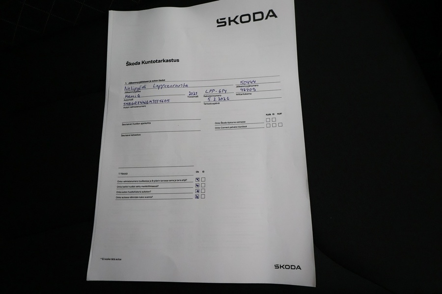 Skoda Kamiq vaihtoauto
