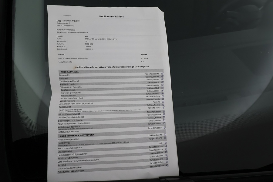 Volkswagen Passat vaihtoauto