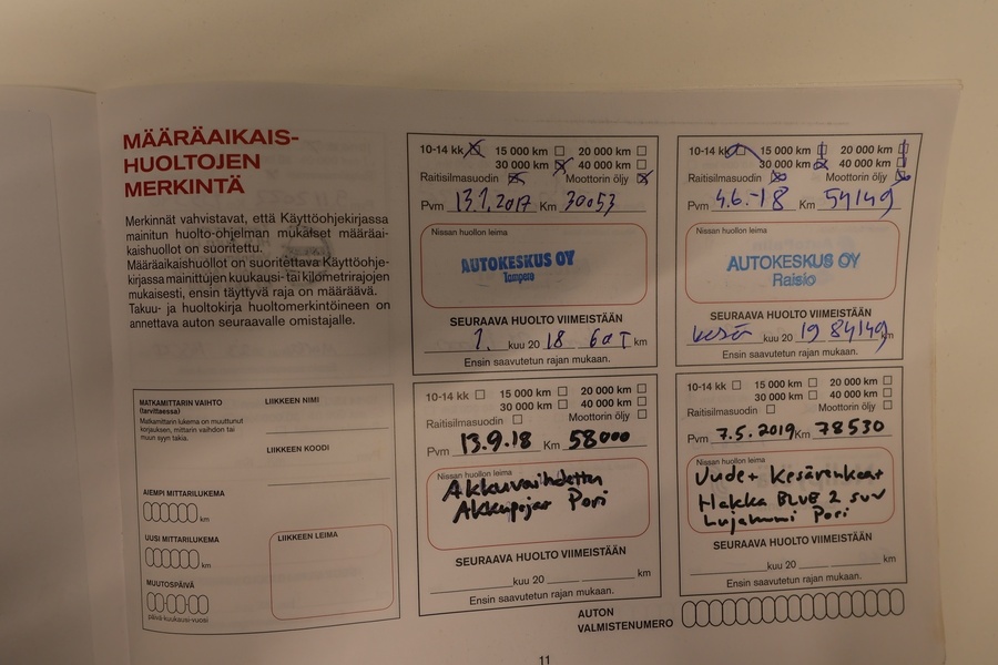 Nissan Qashqai vaihtoauto