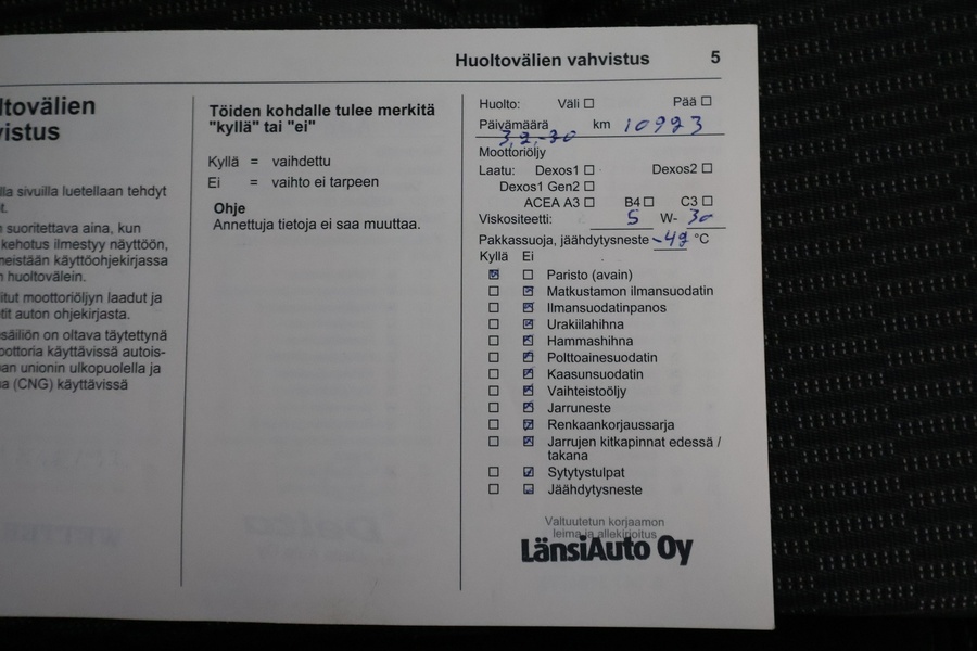 Opel Insignia vaihtoauto