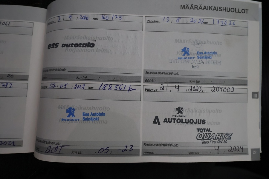 Peugeot 5008 vaihtoauto