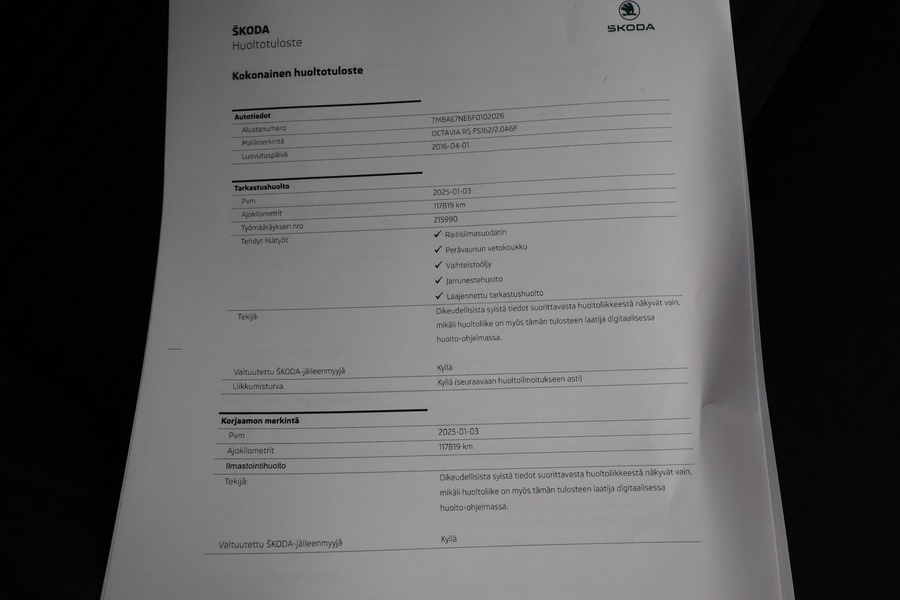 Skoda Octavia vaihtoauto