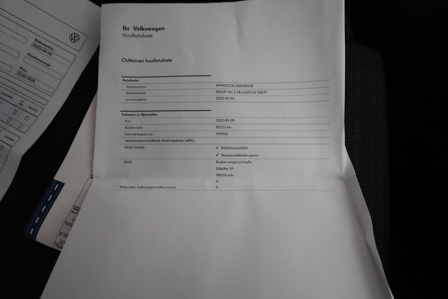 Volkswagen Passat vaihtoauto