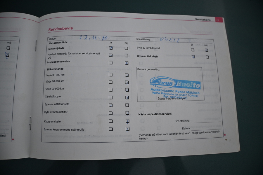 Skoda Octavia vaihtoauto