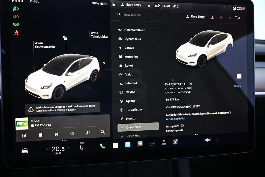 Tesla Model Y vaihtoauto