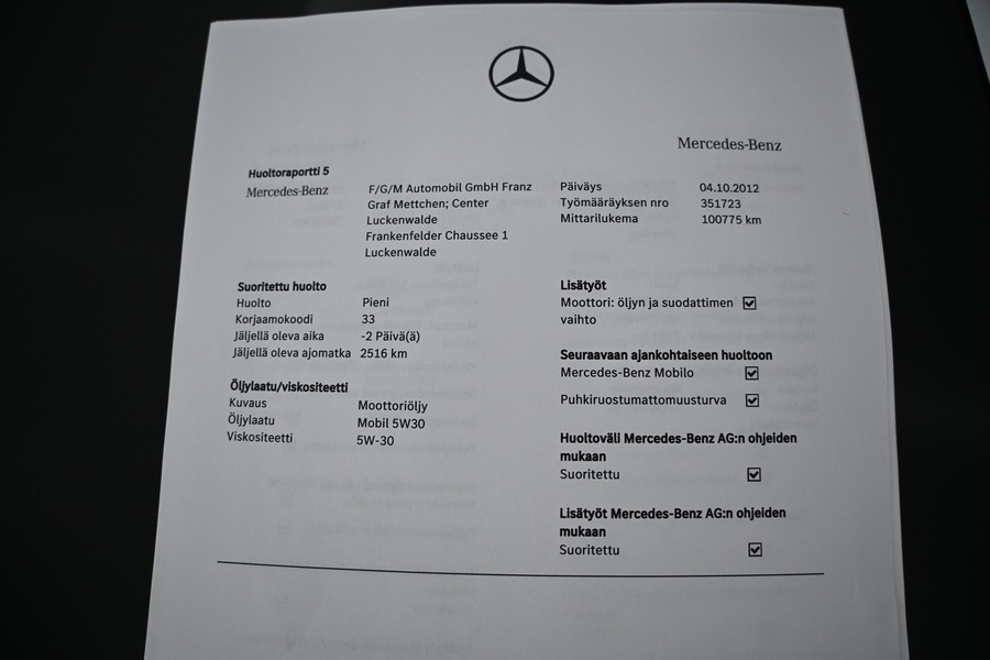Mercedes-Benz E vaihtoauto