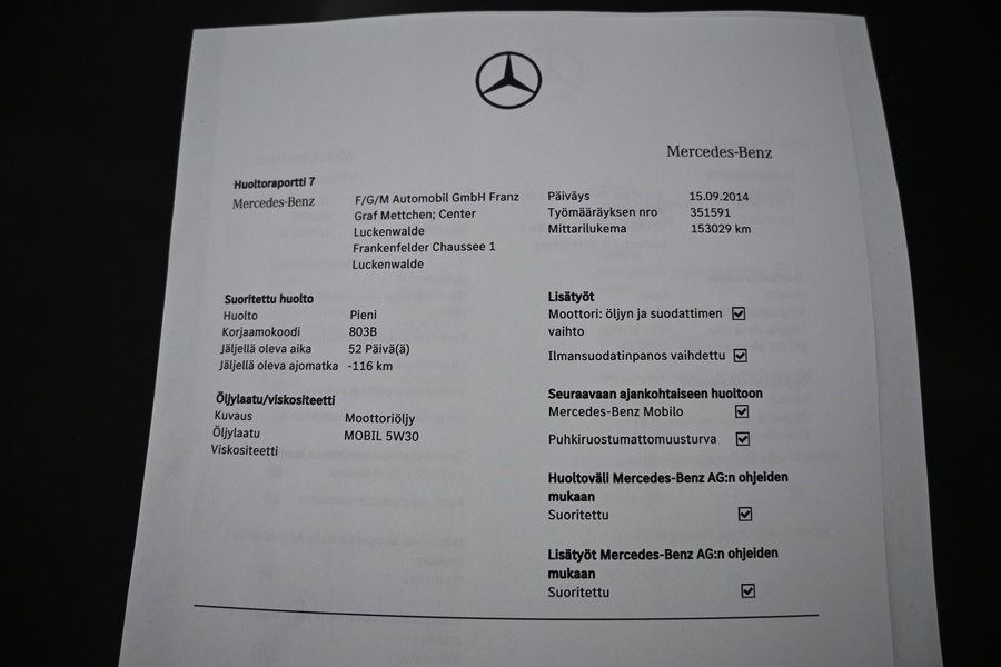 Mercedes-Benz E vaihtoauto
