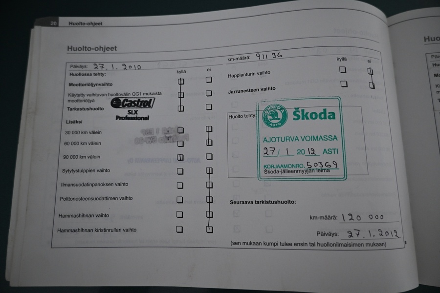 Skoda Octavia vaihtoauto