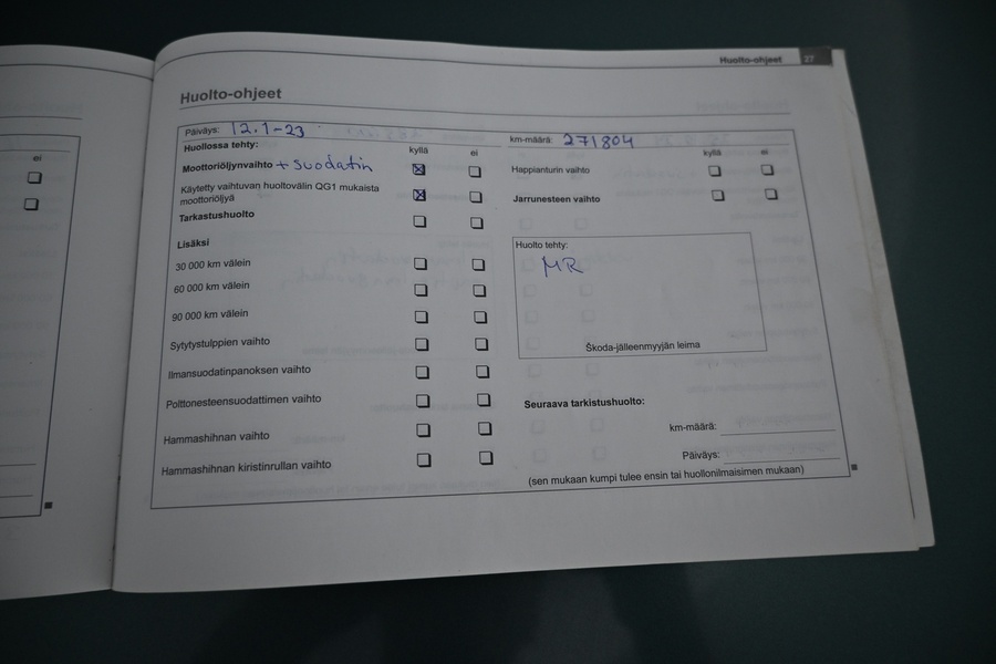 Skoda Octavia vaihtoauto