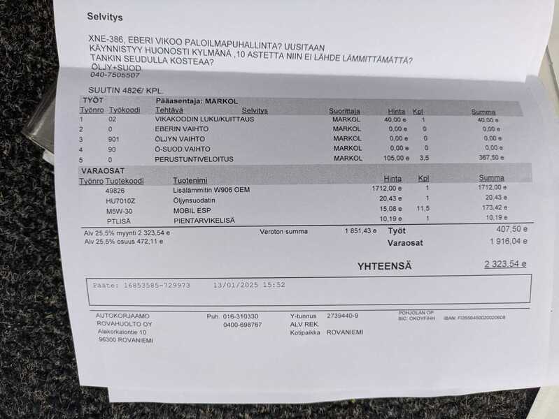 Mercedes-Benz Sprinter vaihtoauto