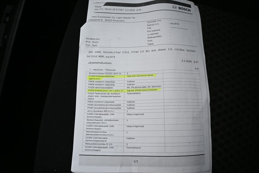 Nissan X-Trail vaihtoauto