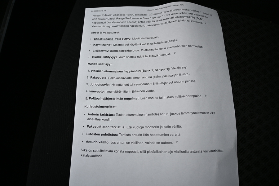 Nissan X-Trail vaihtoauto