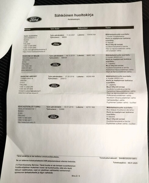 Ford Mondeo vaihtoauto