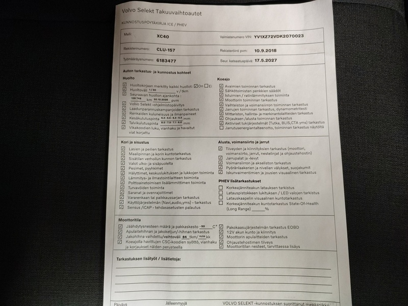 Volvo XC40 vaihtoauto