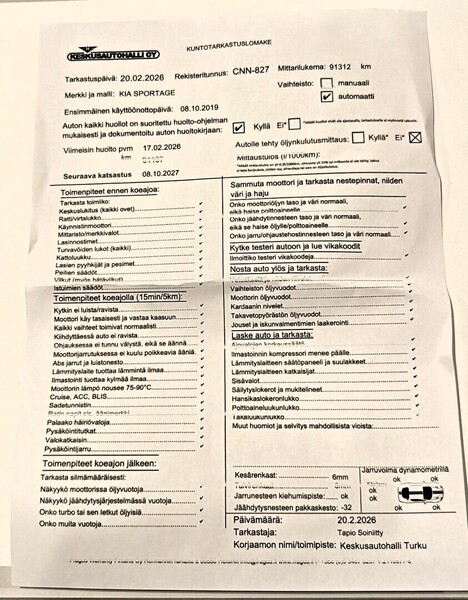 Kia Sportage vaihtoauto