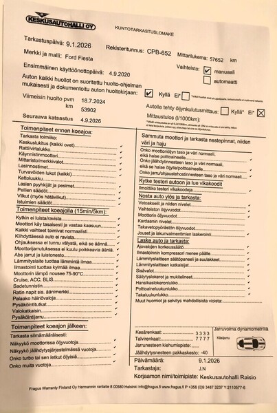 Ford Fiesta vaihtoauto