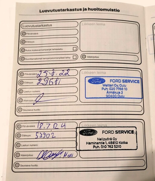 Ford Fiesta vaihtoauto