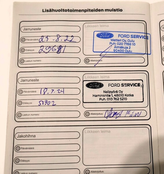 Ford Fiesta vaihtoauto