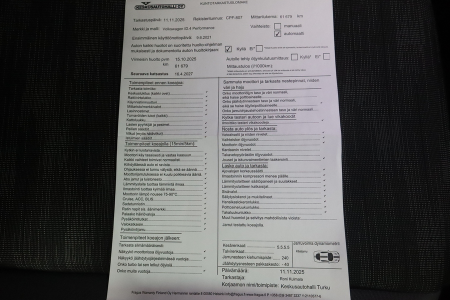 Volkswagen ID.4 vaihtoauto