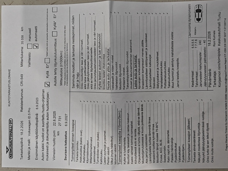 Volkswagen ID.5 vaihtoauto