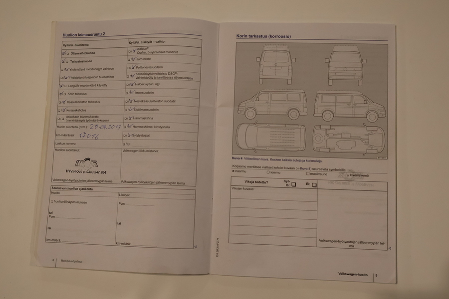 Volkswagen Caravelle vaihtoauto