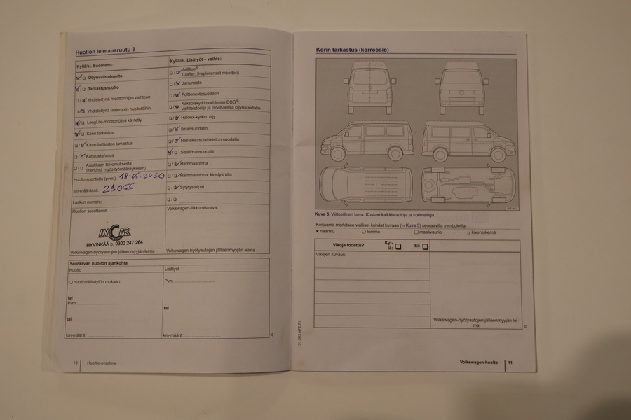 Volkswagen Caravelle vaihtoauto