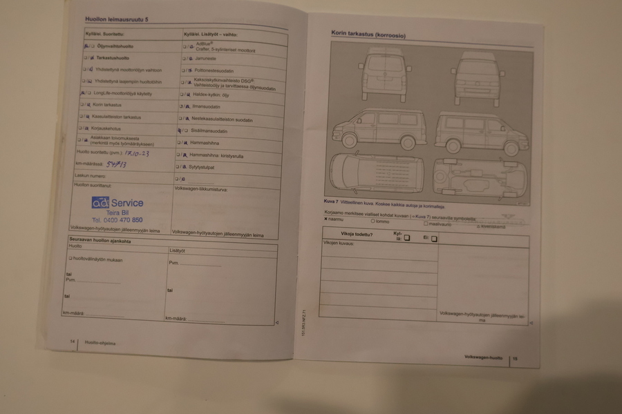 Volkswagen Caravelle vaihtoauto