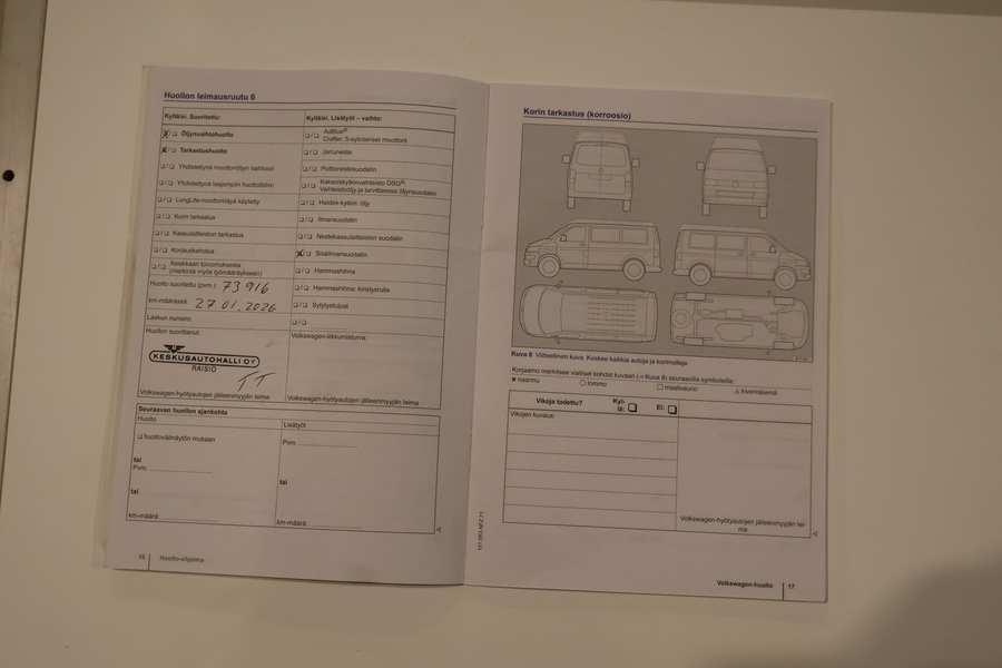 Volkswagen Caravelle vaihtoauto