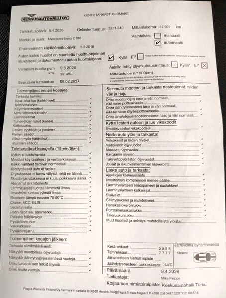 Mercedes-Benz C vaihtoauto