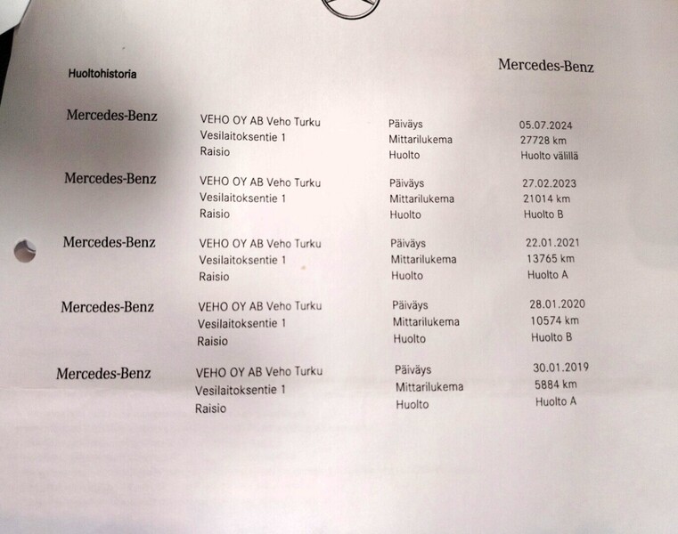 Mercedes-Benz C vaihtoauto