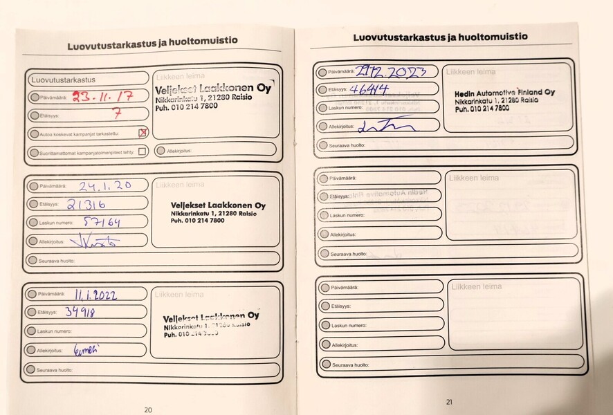 Ford Fiesta vaihtoauto