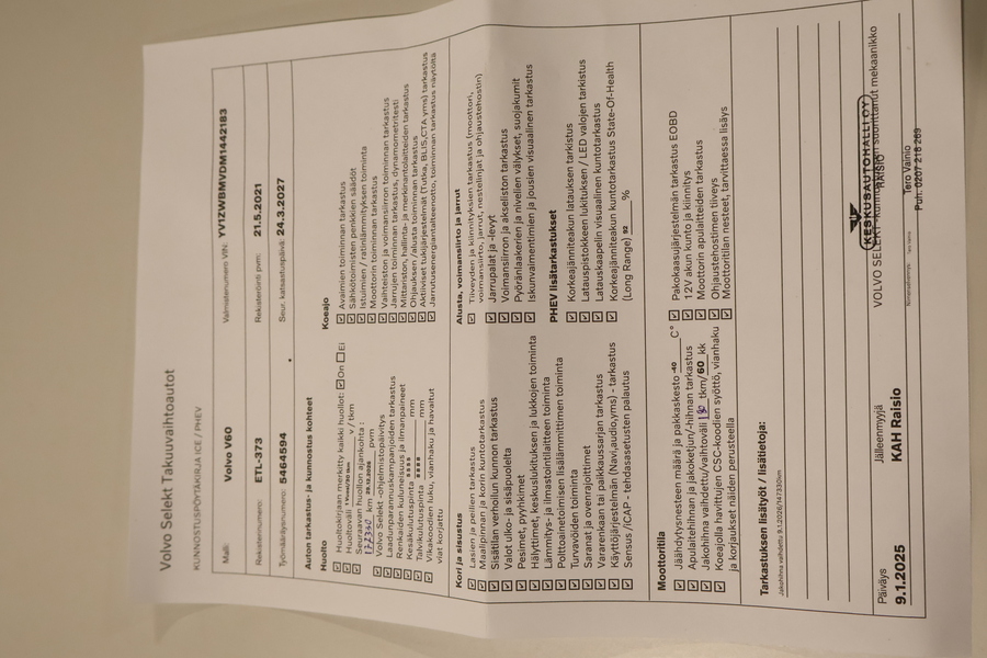 Volvo V60 vaihtoauto