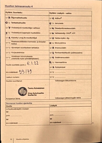 Volkswagen Golf vaihtoauto