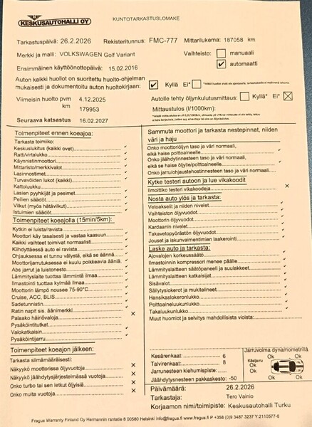 Volkswagen Golf vaihtoauto