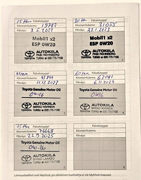 Toyota Corolla vaihtoauto