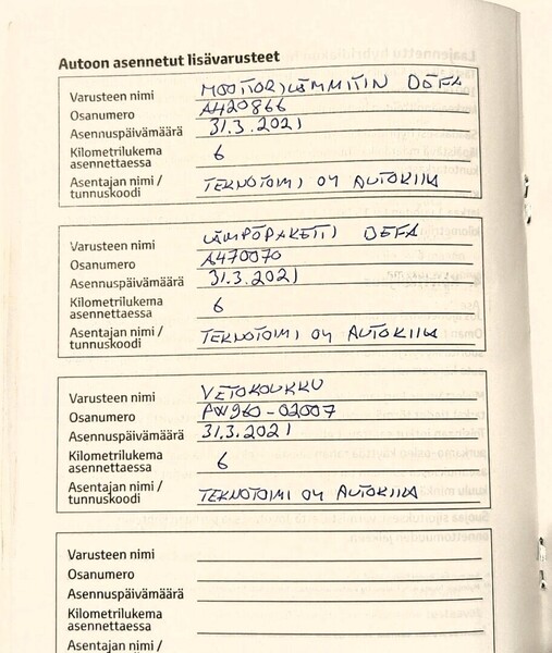 Toyota Corolla vaihtoauto