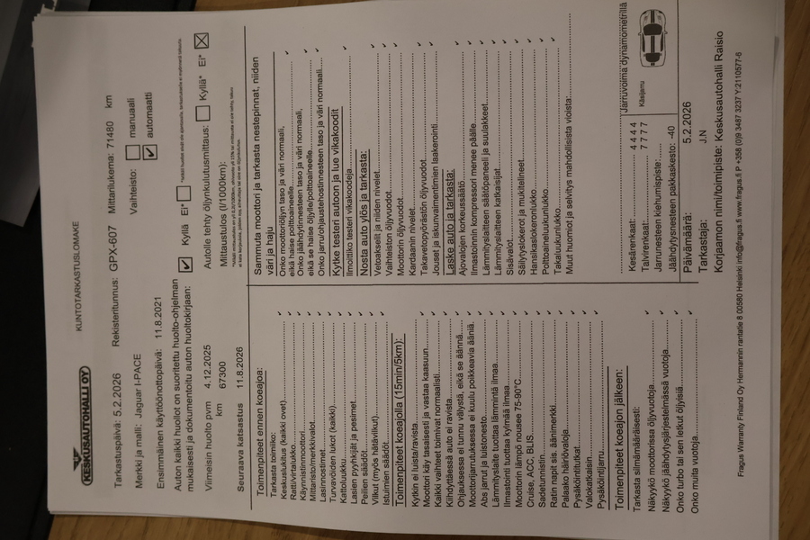 Jaguar I-PACE vaihtoauto