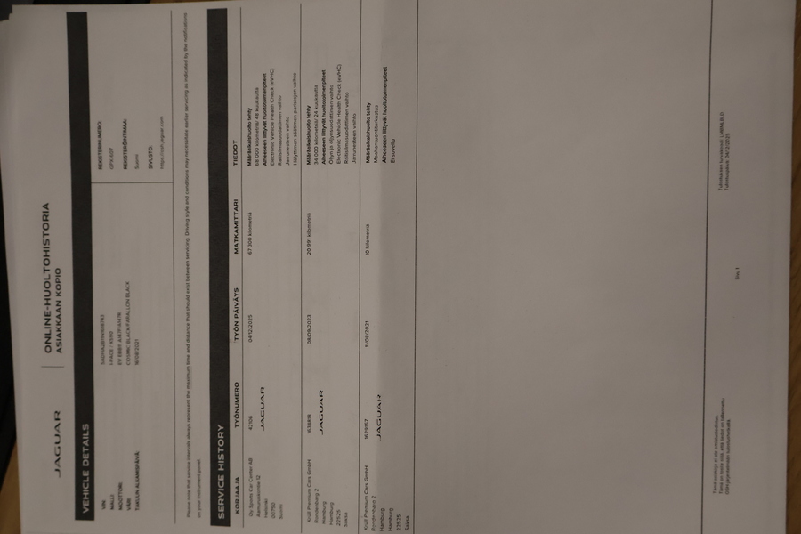 Jaguar I-PACE vaihtoauto