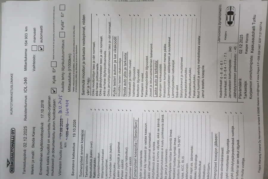 Skoda Karoq vaihtoauto