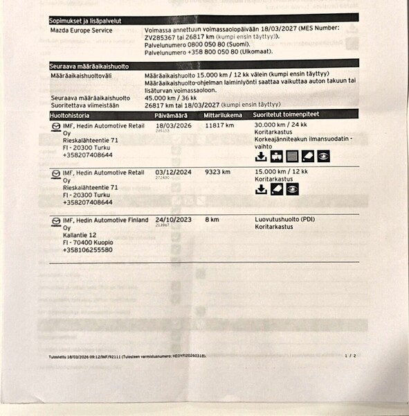 Mazda Mazda2 Hybrid vaihtoauto