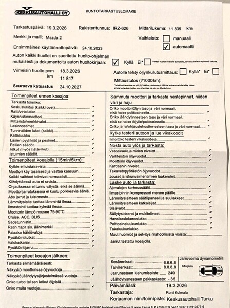 Mazda 2 vaihtoauto