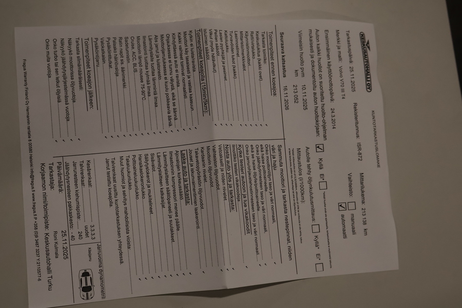 Volvo V70 vaihtoauto