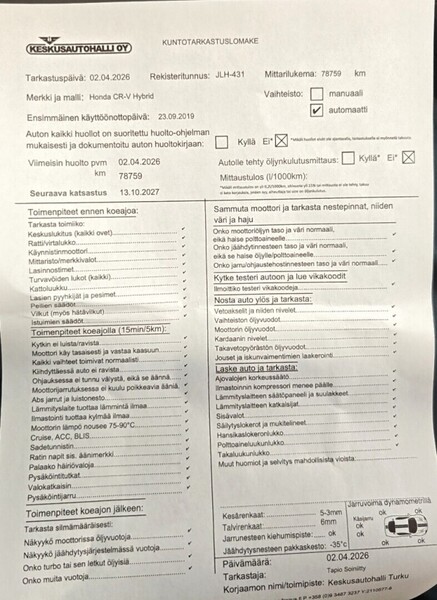 Honda CR-V vaihtoauto