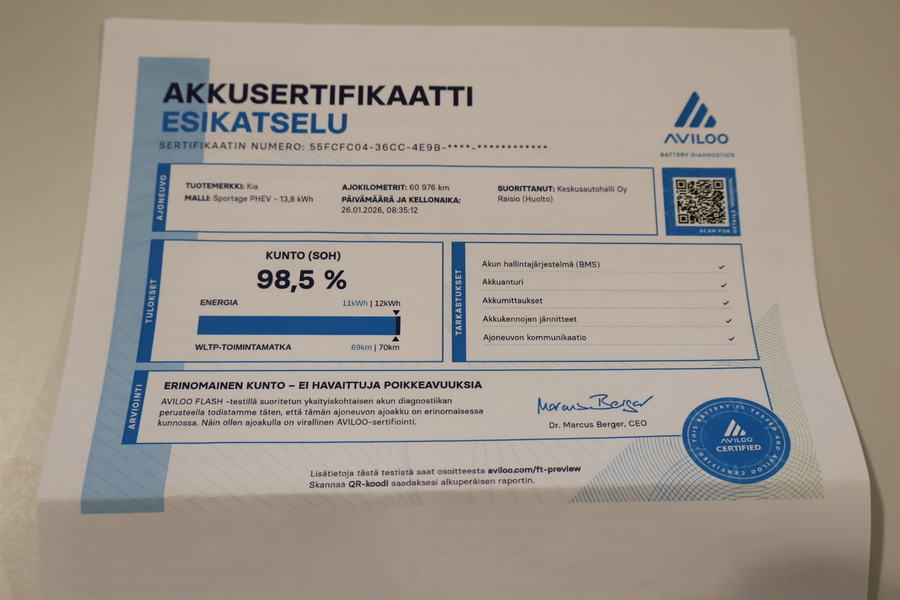 Kia Sportage vaihtoauto