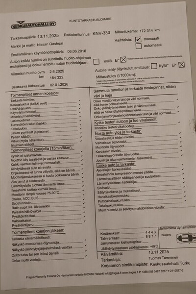 Nissan Qashqai vaihtoauto