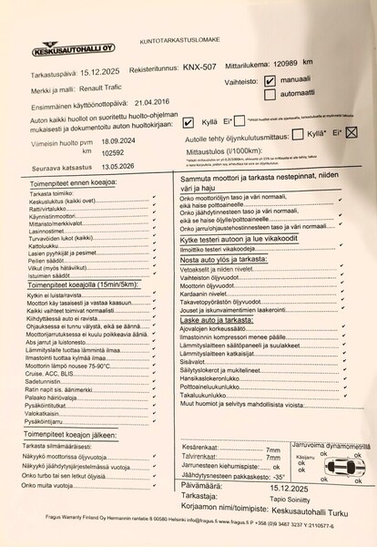 Renault Trafic vaihtoauto