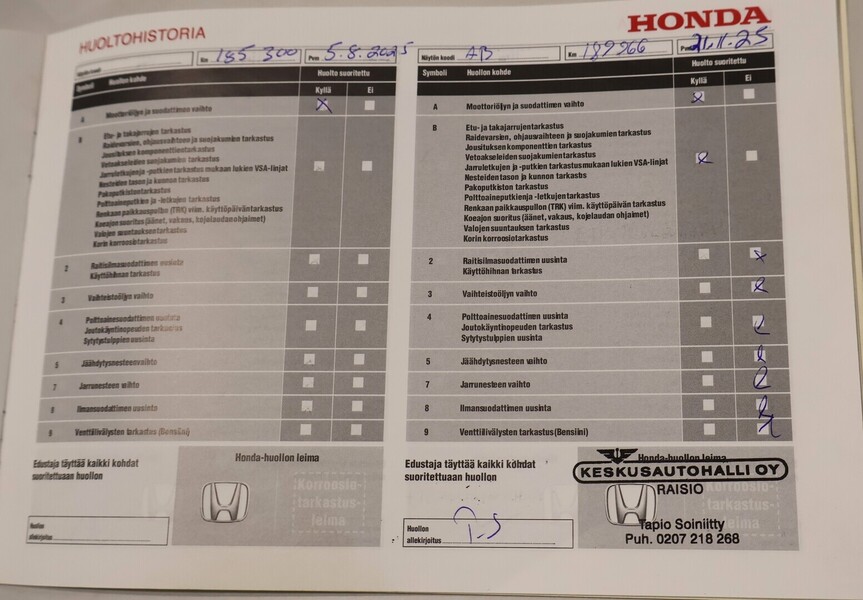 Honda Accord vaihtoauto