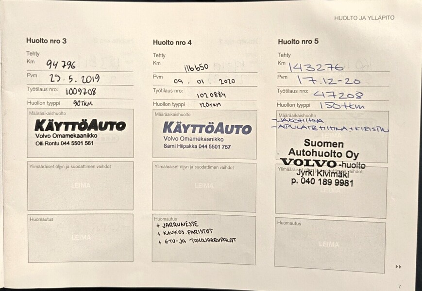 Volvo V90 vaihtoauto